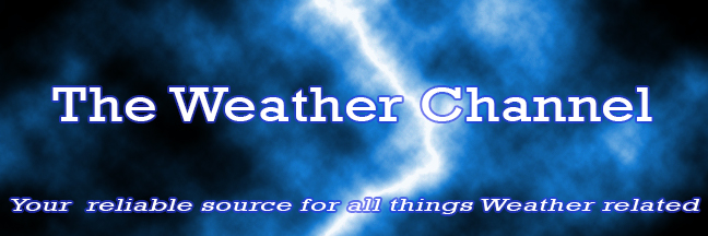 Banner for The Weather Channel with Weather Source Slogan